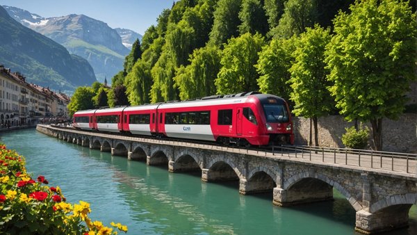 Visiter annecy et ses alentours : pourquoi choisir le train ?